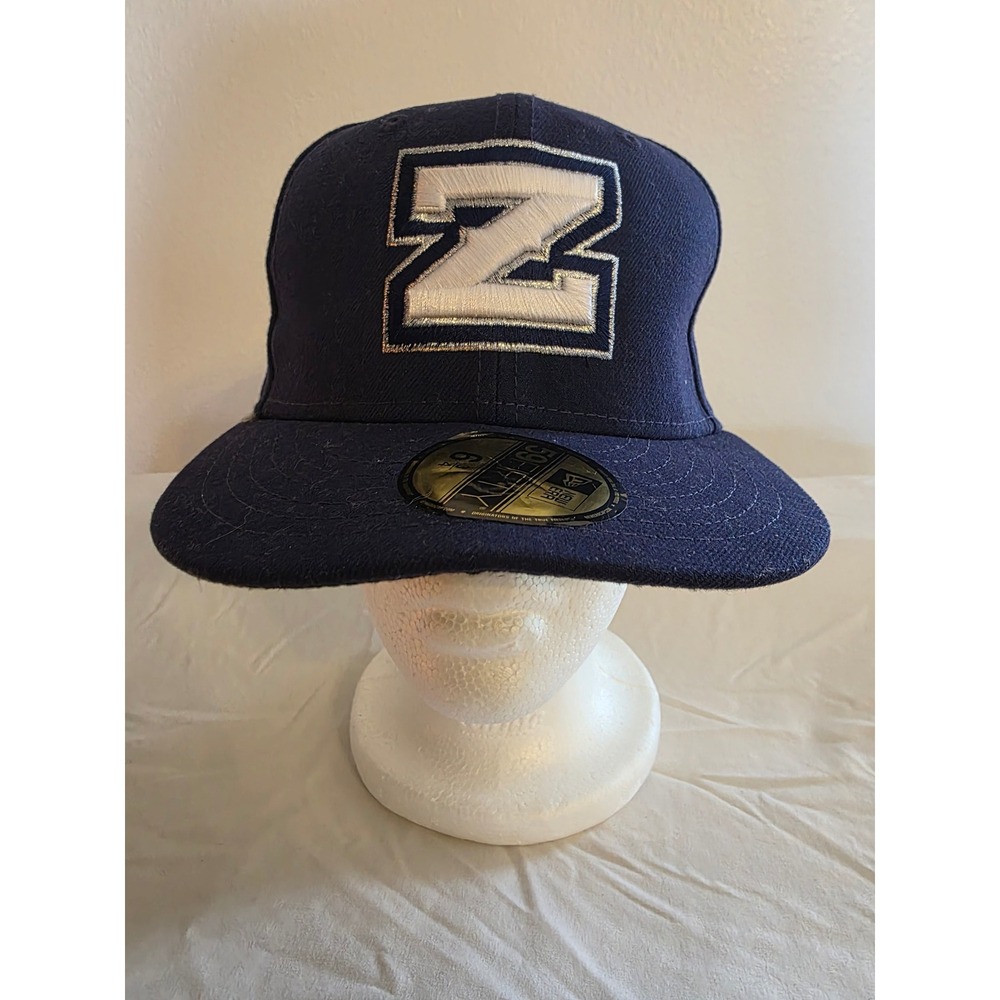 New Era 59FIFTY Fitted Hat Men 6 3/4 Navy Blue Minor League Baseball Z Logo